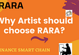 Why Artist should choose RARA?