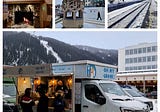 The collaboration village in Davos 2023