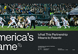 America’s Game: What this partnership means to Palantir