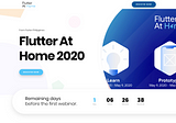 Flutter At Home Weekly Update 1