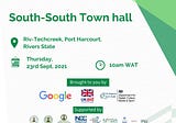 The Conversation on the Nigerian Startup Bill continues at the South-South Regional Townhall…