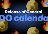 Release of General IDO calendar: note to crypto fans