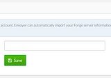 Envoyer: Import Forge Servers