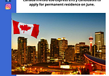 Canada invited 636 Express Entry candidates to apply for permanent residence.