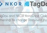 TagDox and NKOR Announce Global Partnership to change Document Assets.