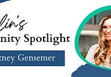 Franklin’s Community Spotlight — Dr. Cortney Gensemer
