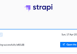 Create a Headless CMS in a few hours with Strapi