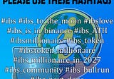 PLEASE USE THESE HASHTAGS FOR FIND IBS COMMUNITY EASILY
