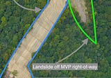 Photos of Insanity: Active Landslide Threatens Lives Along Route of Mountain Valley Pipeline
