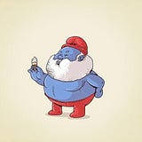Un gordito cachetón