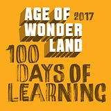 100 DAYS OF LEARNING