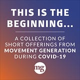 Movement Generation: Justice and Ecology Project