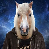 Horse Enchased