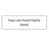Page Lake Powell Nightly Rental