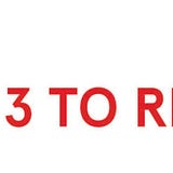 3 to read