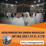 HP/WA 0821 9131 4170, Agen Travel Umroh Makassar