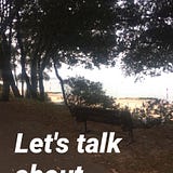 lets talk about...