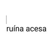 ruína acesa