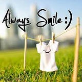 Let’s smile