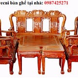 Đánh vecni bàn ghế