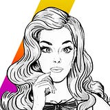 HEX crypto Girl