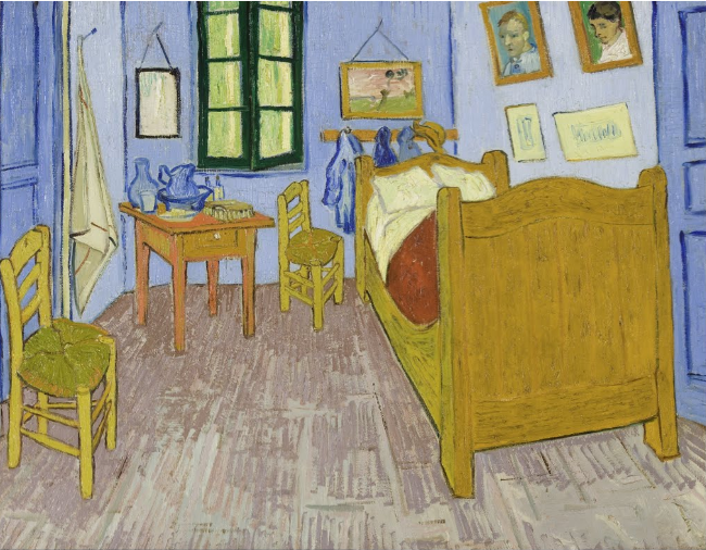 Van Gogh Un Yatak Odasi Nda Bir Gece Bigumigu