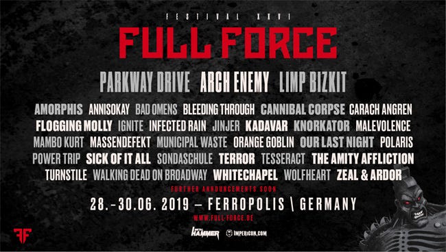 LIVE STREAM] Full Force Festival 2019 | FERROPOLIS — City of Iron ...