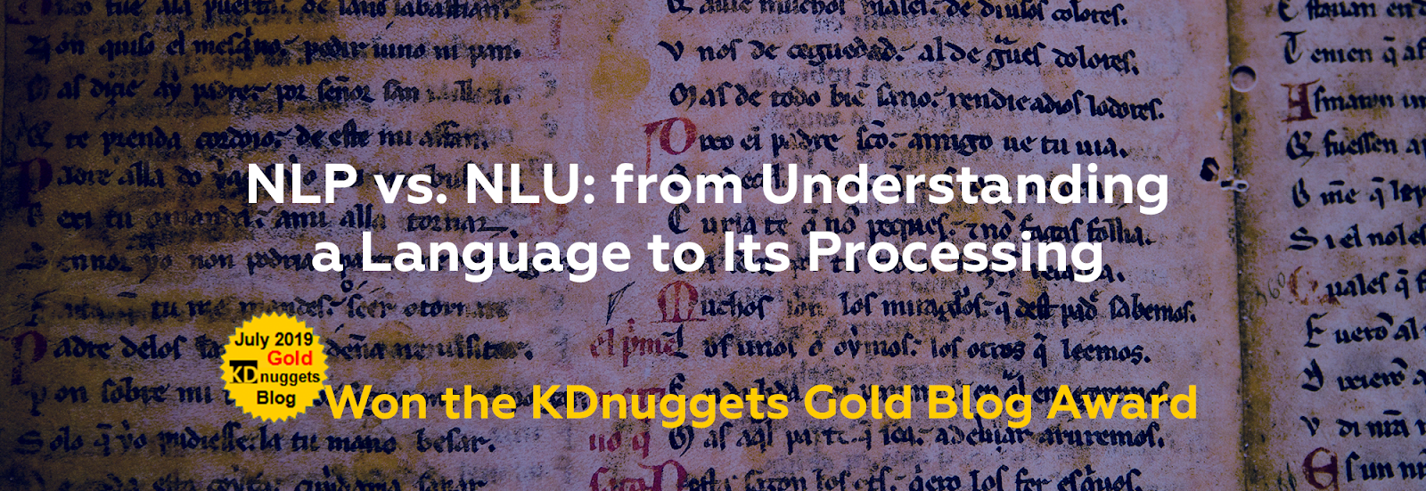 Nlp Vs Nlu From Understanding A Language To Its Processing By Sciforce Sciforce Medium