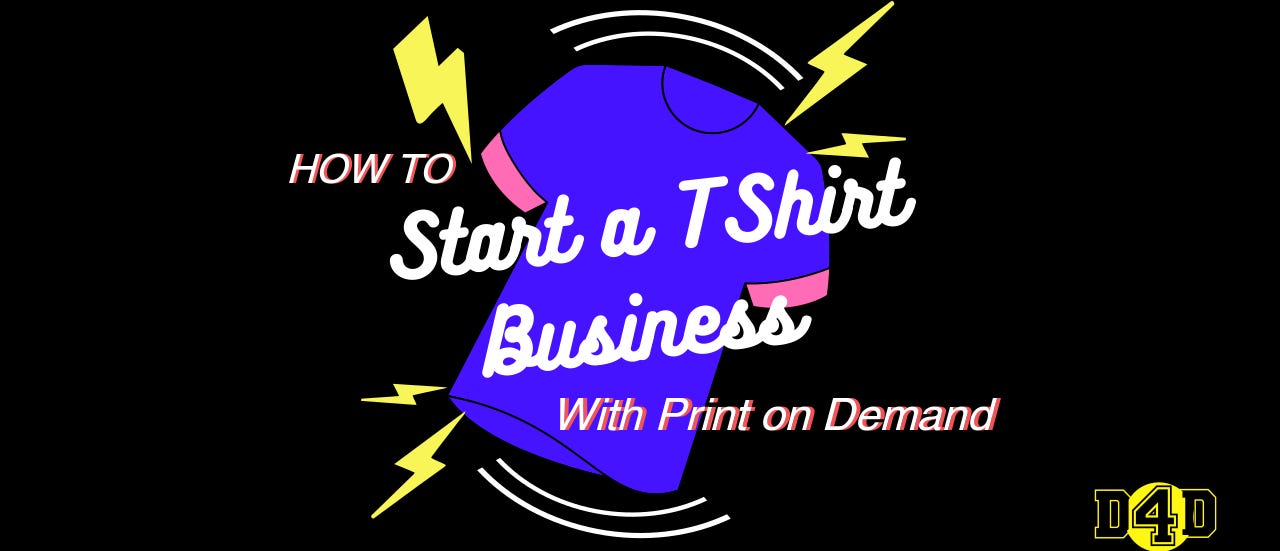 print on demand t shirt business