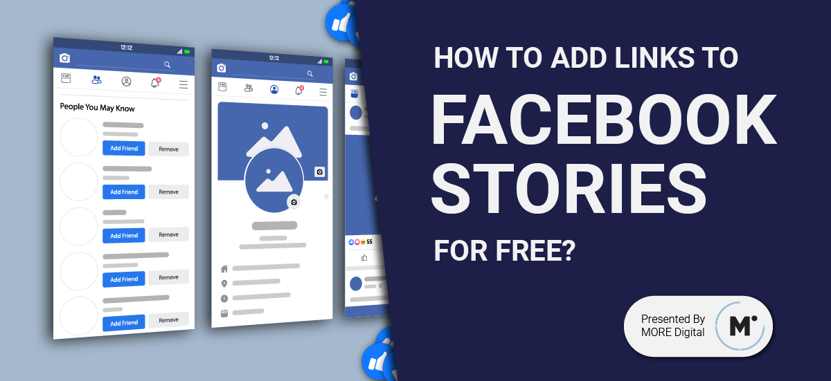 How To Add Links To Facebook Stories For Free For Personal Account And Facebook Pages By More Digital Medium