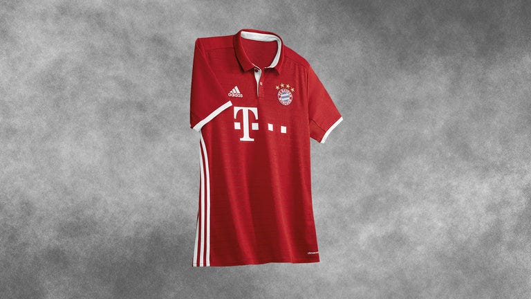 Mia San Mia Bayern Munchen S Classic Red White By Andy Stirling Robertson Medium
