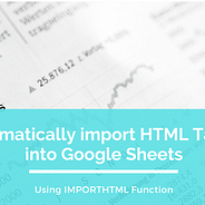 how to import json data into google