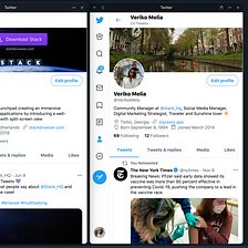 Discord Twitter — Multiple Accounts in One Window