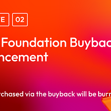 Klaytn Foundation Buyback Announcement
