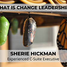 What is Change Leadership? - Sherie Hickman
