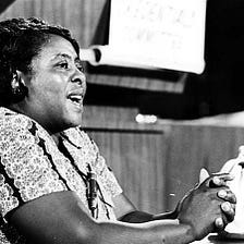 “We want to live as decent human beings”: Fannie Lou Hamer in “March”