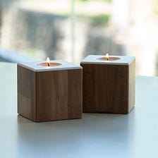 Inspiring Ideas To Craft Modern Wood Candle Holders