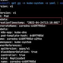 How to sort the output of kubectl by a field
