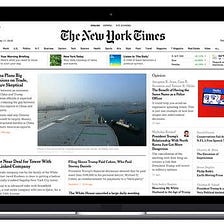 New Modern Media: New York Times