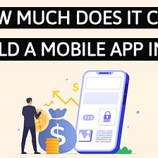 How Much Does it Cost to Build a Mobile App in 2022?