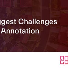 The Biggest Challenges in Data Annotation