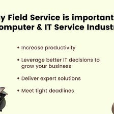Field Service Management Software for Computer and IT repairs