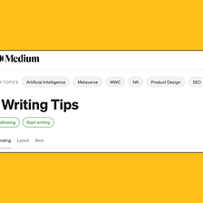 Medium just got a lot deeper: expanding topics to be more personalized