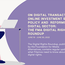 On digital transactions, online investment scams, policy and reforms in the digital sector: The FMA…