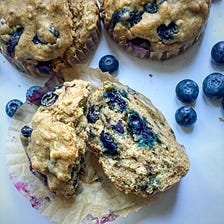 Blueberry Oatmeal Breakfast Muffins — Happea Nutrition