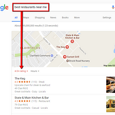 New Google Local Pack Showing ‘Best’ Filter
