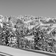 Winter, Upper Paradise Valley, Mount Rainier, Washington, 2017