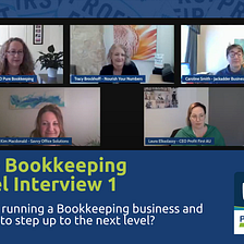Panel Interview with Pure Bookkeeping — ‘Step Up To The Next Level’
