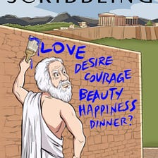 THE SOCRATIC SCRIBBLER ON BLANK PAGES and GRAND COLLISIONS