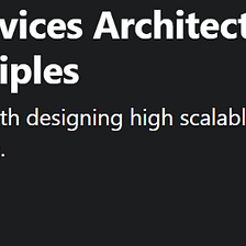 Renewed Course ! Design Microservices Architecture with Patterns & Principles